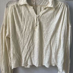FreePeople soft Henley top